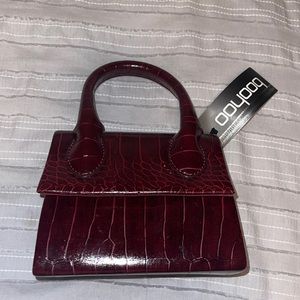 Boohoo mini bag. Perfect for the summer if you want to carry something light.